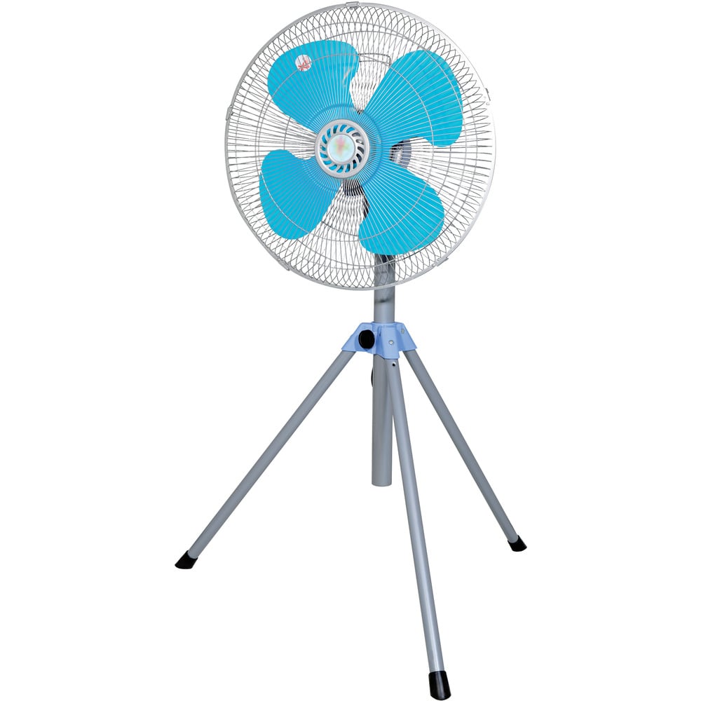 NICHIDO 工場扇 開放式 アース付 三脚折りタタミタイプ メーカー直送 ▼返品・キャンセル不可【他商品との同時購入不可】