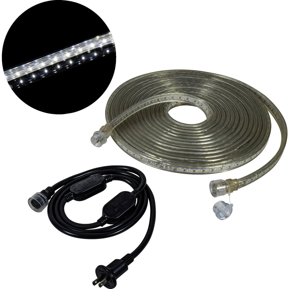 NICHIDO 帯状LED照明 片面発光 5m白シリコンタイプ 【直送品】 返品・キャンセル・他商品と同時購入は不可