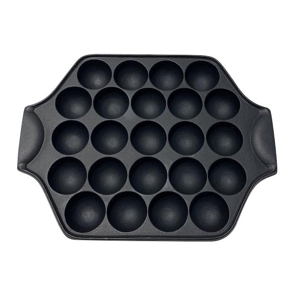 南部鉄器 たこ焼23穴 IH対応 24025 メーカー直送 ▼返品・キャンセル不可【他商品との同時購入不可】