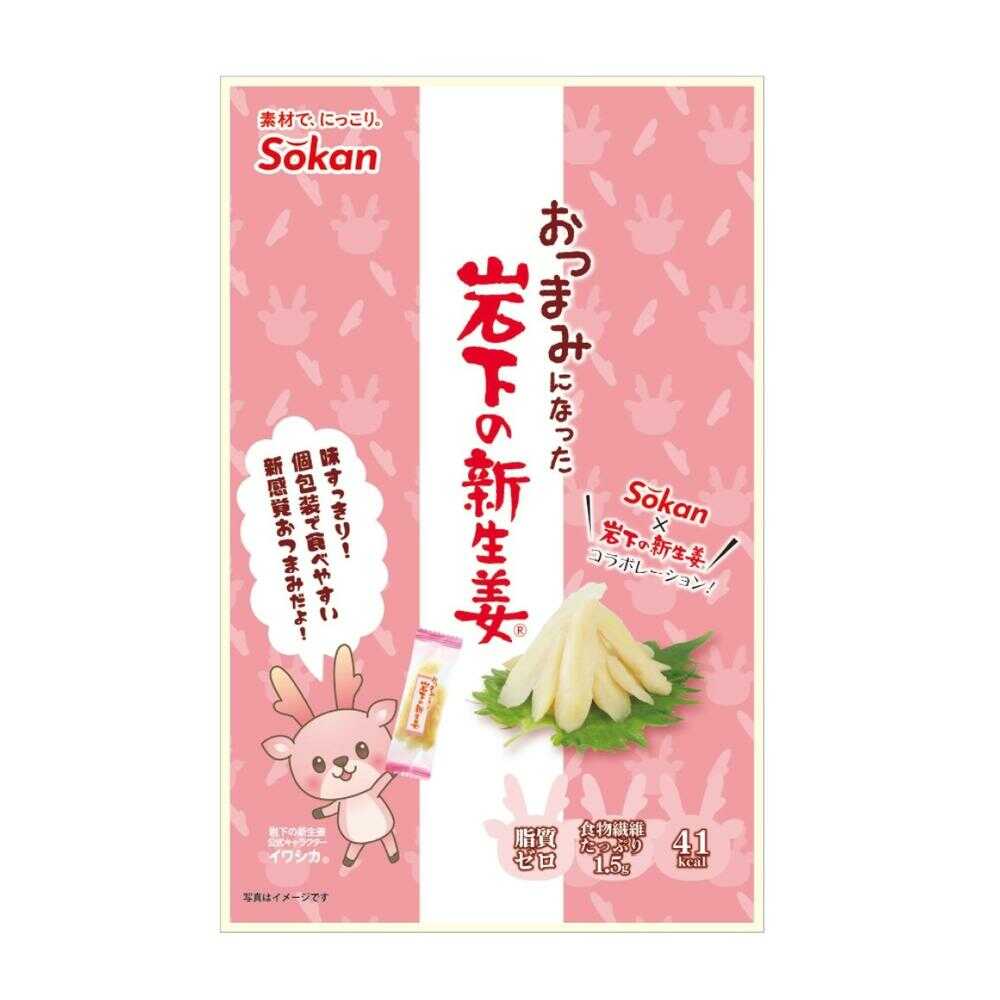 ◆壮関 おつまみになった岩下の新生姜 43g   [6個セット]