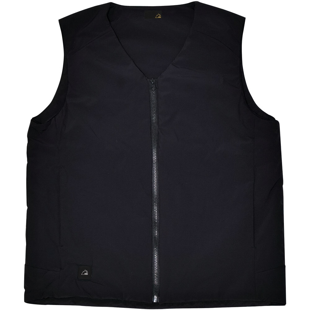 洗濯機対応 洗えるあたたかヒートベスト OWLHTB01LBK メーカー直送 ▼返品・キャンセル不可[他商品との同時購入不可]