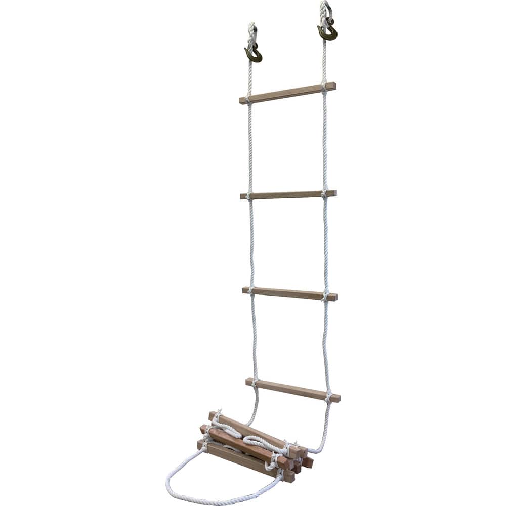 避難用縄梯子12mm×3m 290105 メーカー直送 ▼返品・キャンセル不可[他商品との同時購入不可]