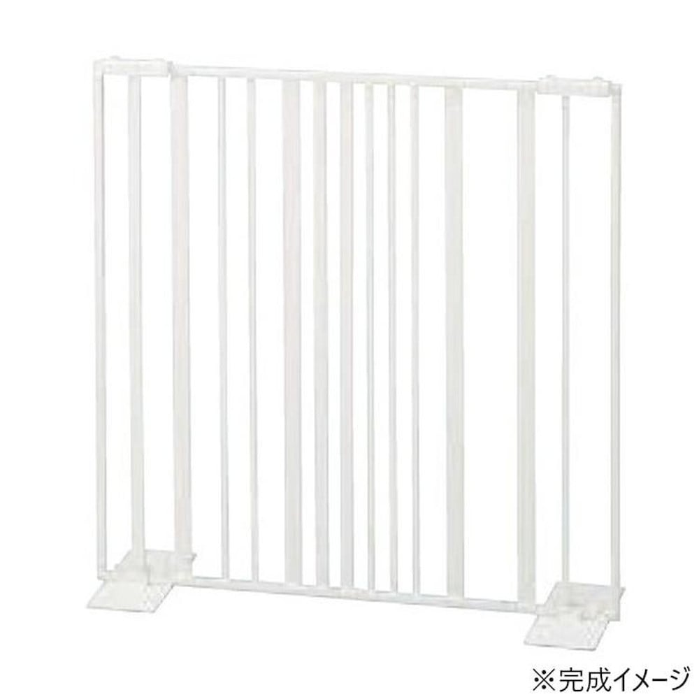 ペットゲート 60 ストライプ ミルク S23-0643 メーカー直送 ▼返品・キャンセル不可【他商品との同時購入不可】