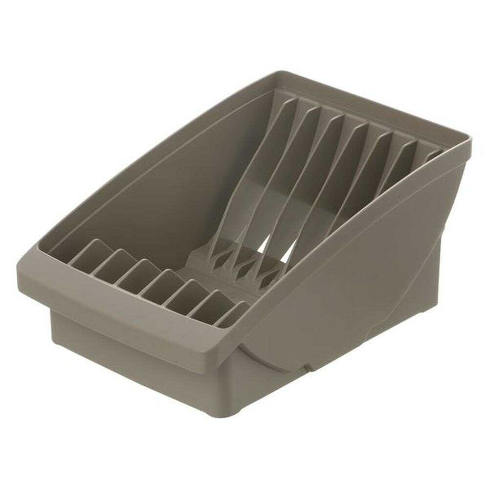 リッチェル 棚置きディッシュスタンドRレギュラー ブラウン 1個