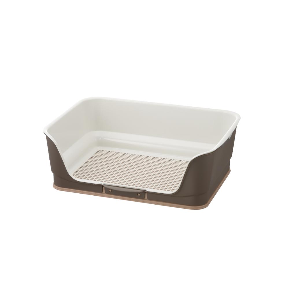 お掃除簡単ステップ壁付トイレ レギュラー ダークブラウン メーカー直送▼返品・キャンセル不可【他商品との同時購入不可】