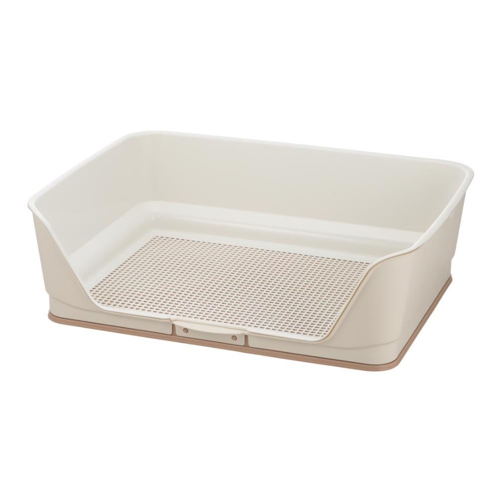 お掃除簡単ステップ壁付トイレ ワイド アイボリー メーカー直送▼返品・キャンセル不可[他商品との同時購入不可]