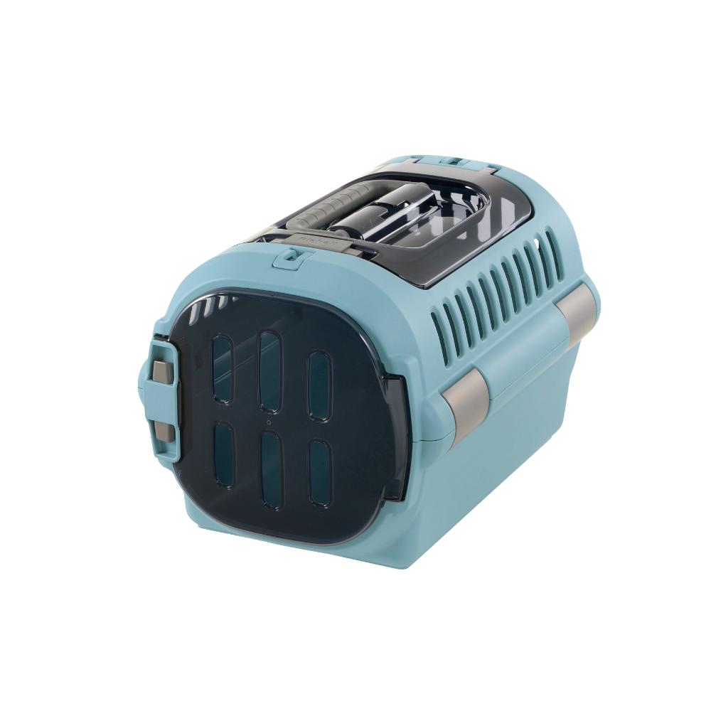 キャンピングキャリーファイン ダブルドア S ブルー メーカー直送▼返品・キャンセル不可[他商品との同時購入不可]