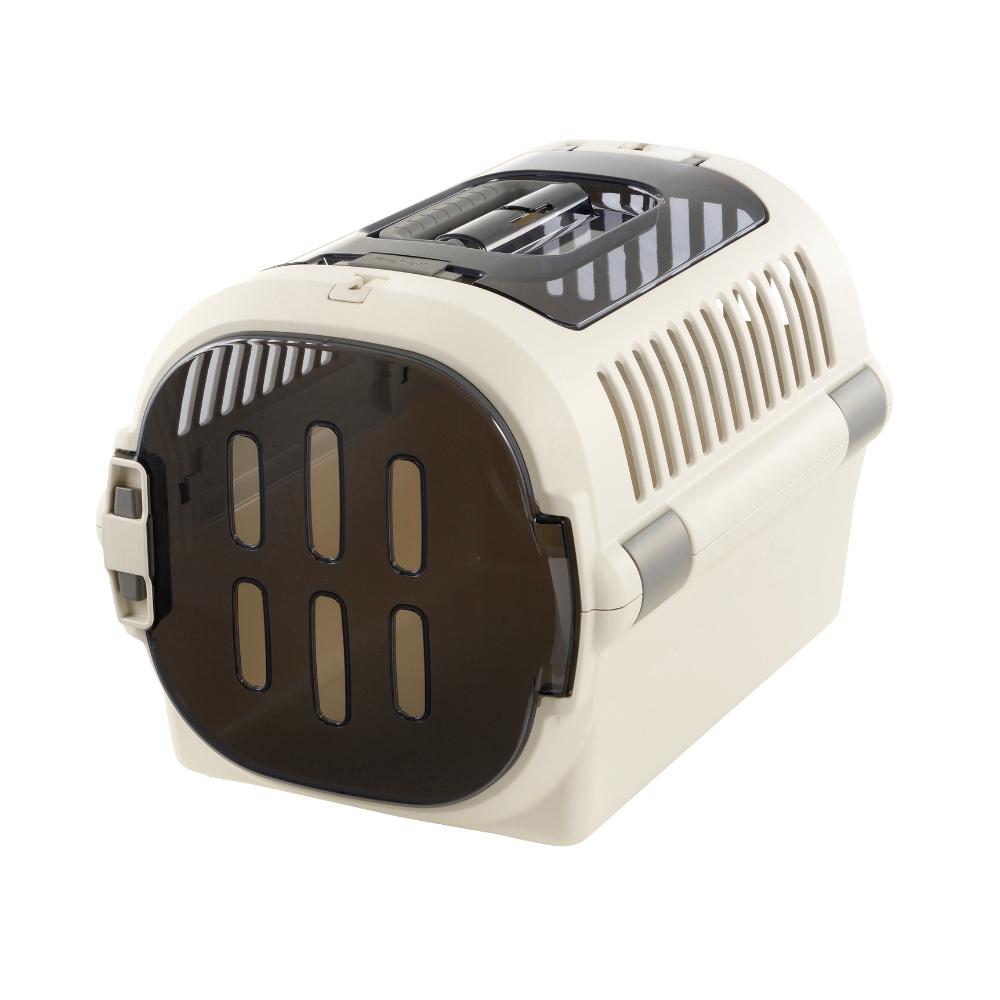 キャンピングキャリーファイン ダブルドア M アイボリー メーカー直送▼返品・キャンセル不可[他商品との同時購入不可]