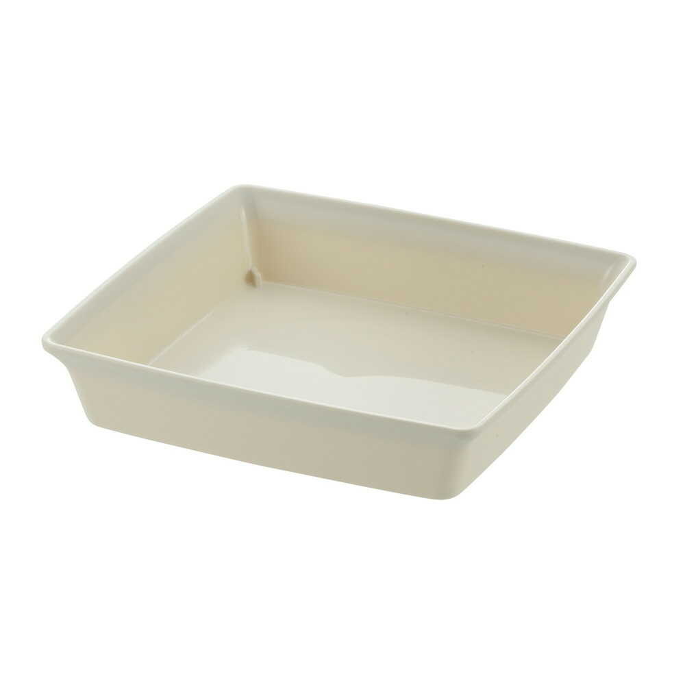 リッチェル フォーレ スクエアプレート ホワイト