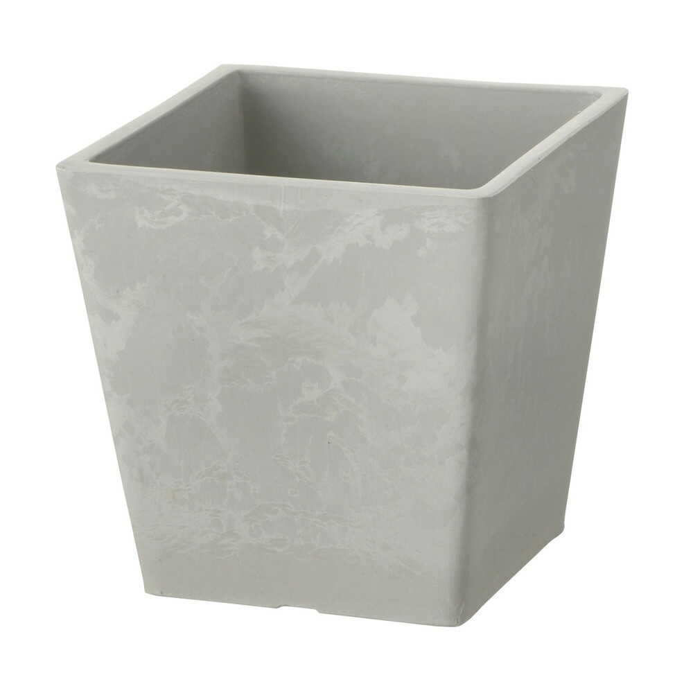 リッチェル ボタニースクエアポット ホワイト