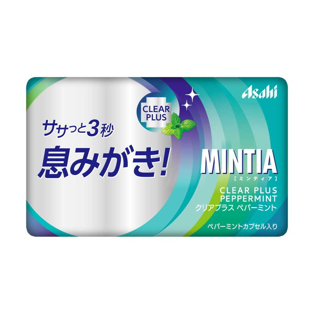 ◆アサヒ ミンティア クリアプラスペパーミント 50粒   【10個セット】