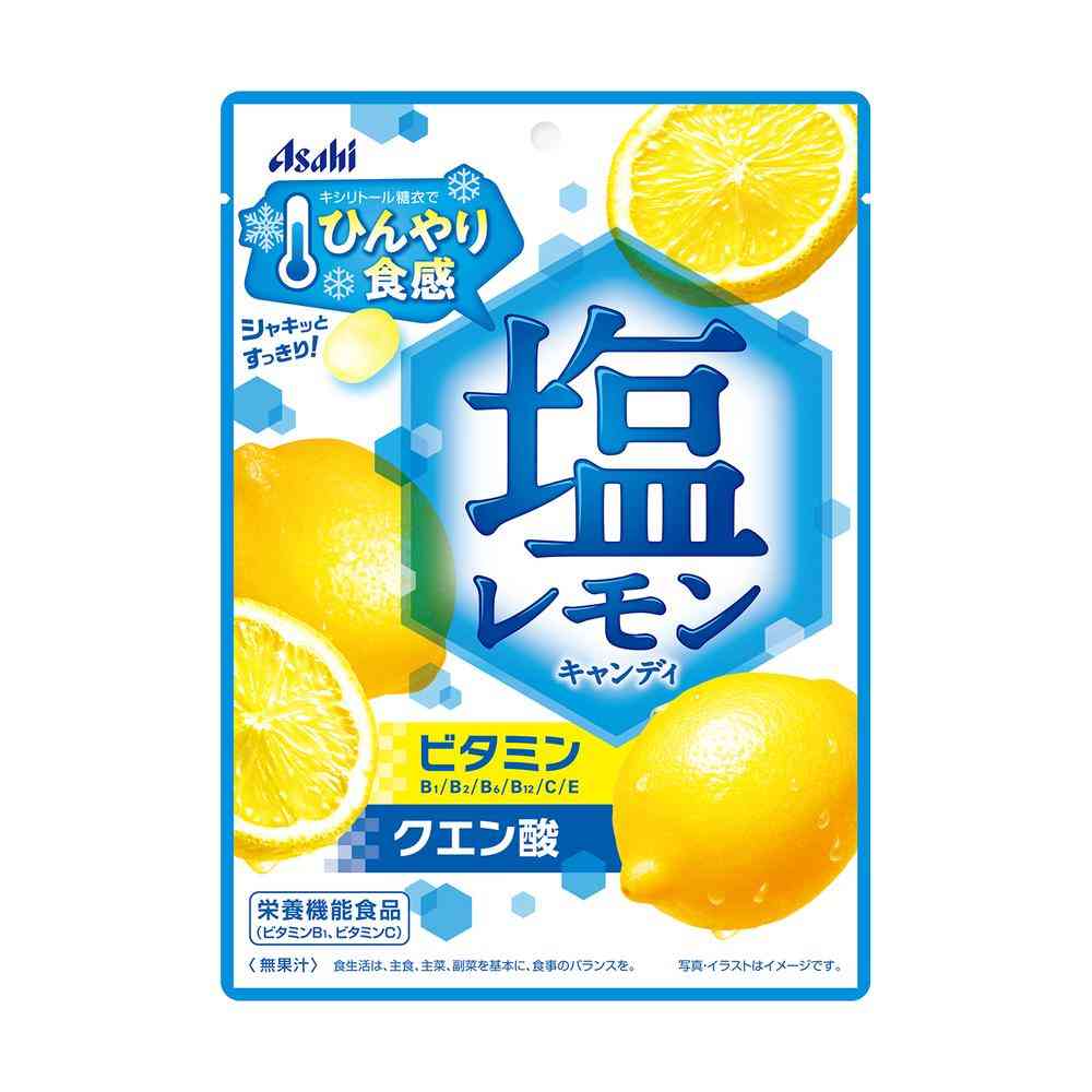 ◆アサヒ食品 塩レモンキャンディ 62g【12個セット】
