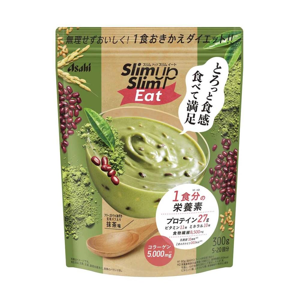 ◆アサヒ スリムアップスリム イート 抹茶味 300g