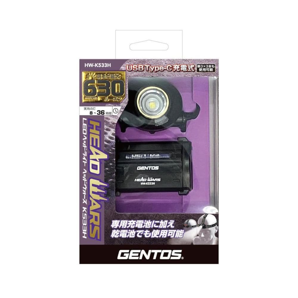ジェントス ヘッドウォーズ HW-K533H