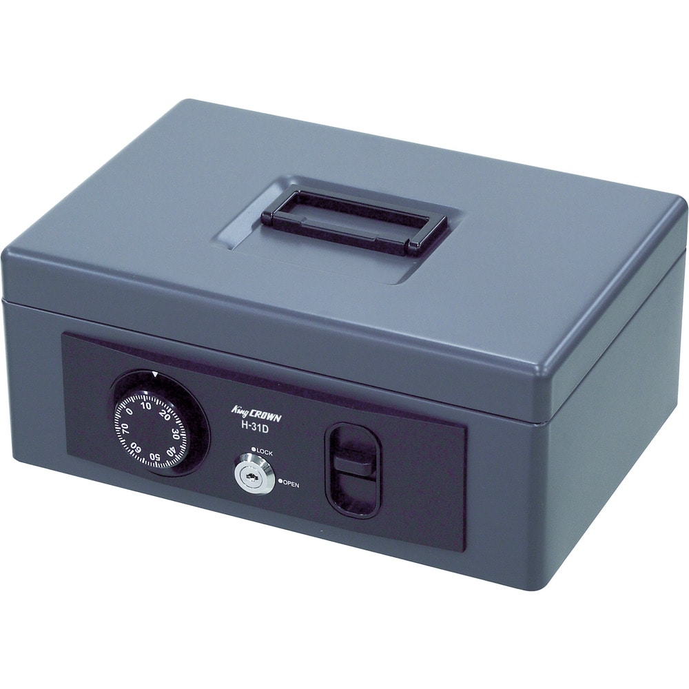 手提げ金庫 H31D メーカー直送 ▼返品・キャンセル不可[他商品との同時購入不可]