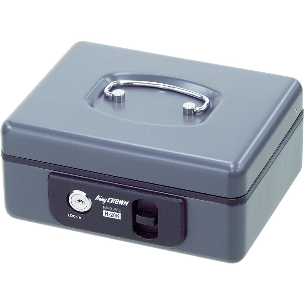 手提げ金庫 H20K メーカー直送 ▼返品・キャンセル不可[他商品との同時購入不可]