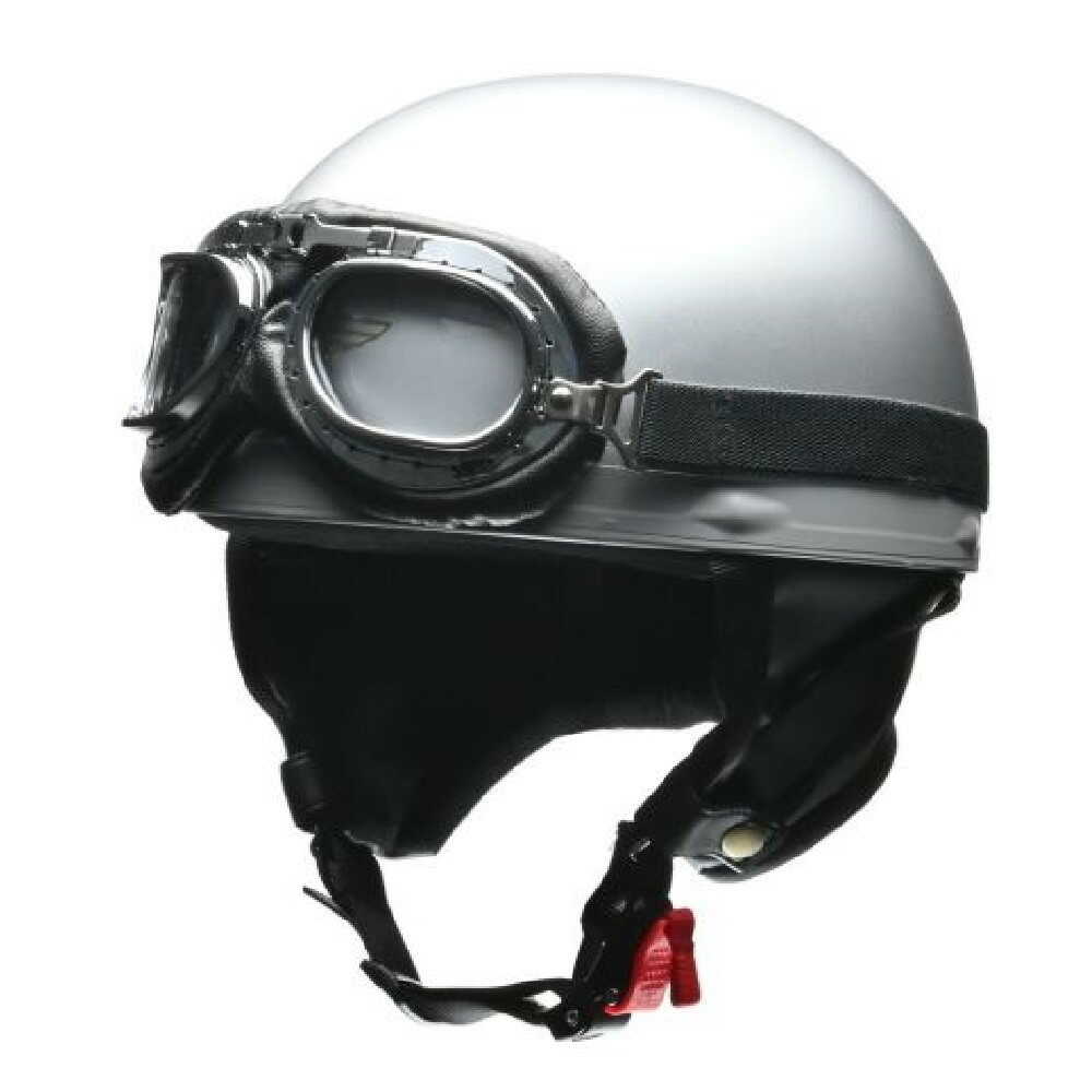 リ－ド工業 ビンテ－ジヘルメット シルバ－  フリ－ CR750SI