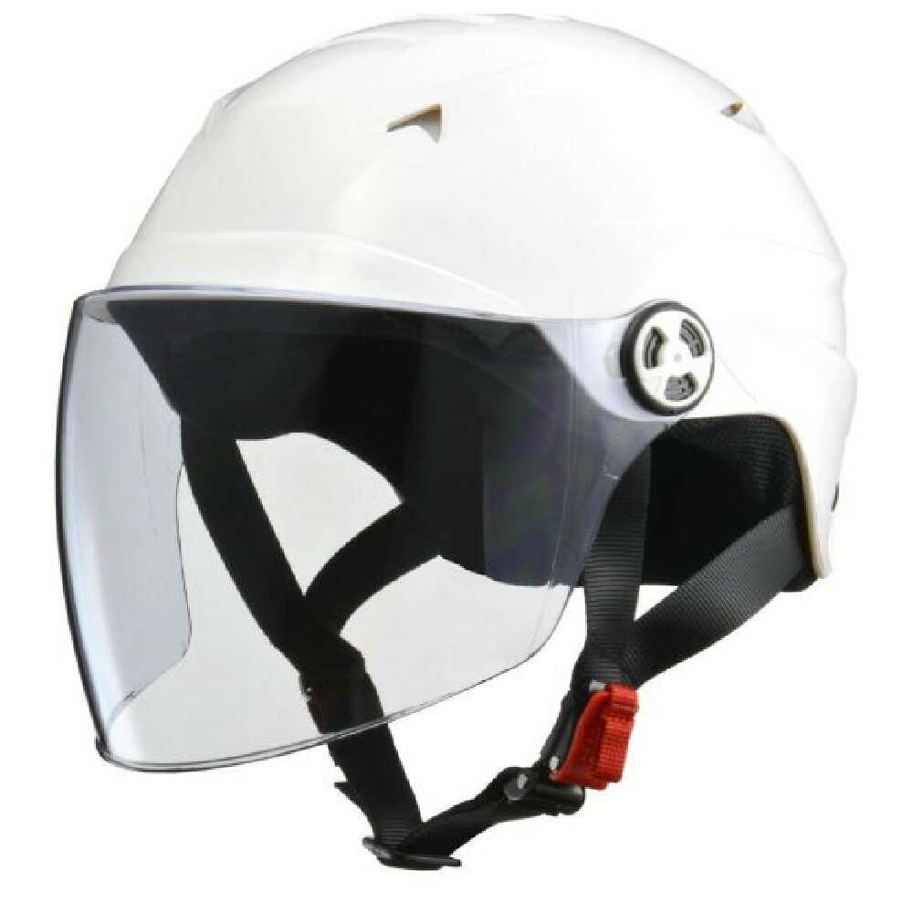 リ－ド工業 シ－ルド付ハ－フヘルメット WHーLL RE41WHLL