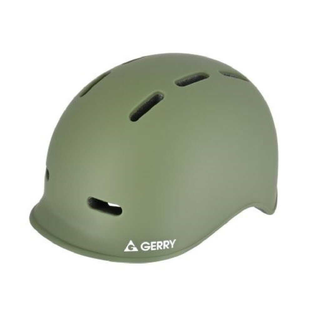リ－ド工業 GERRY サイクルヘルメット マットオリ－ブ L GBH001MATOLVL