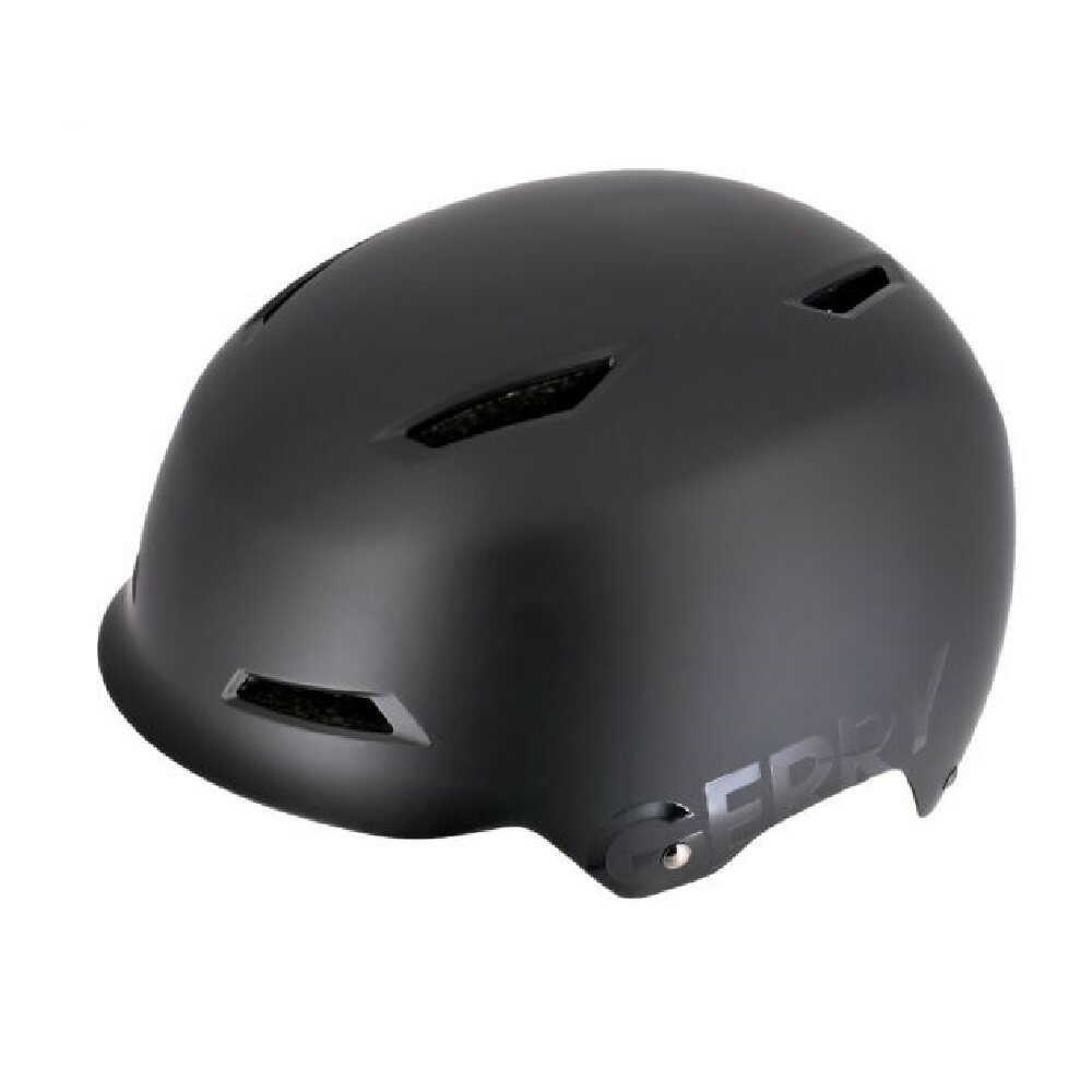 リ－ド工業 GERRY サイクルヘルメット マットブラック L GBH004BK