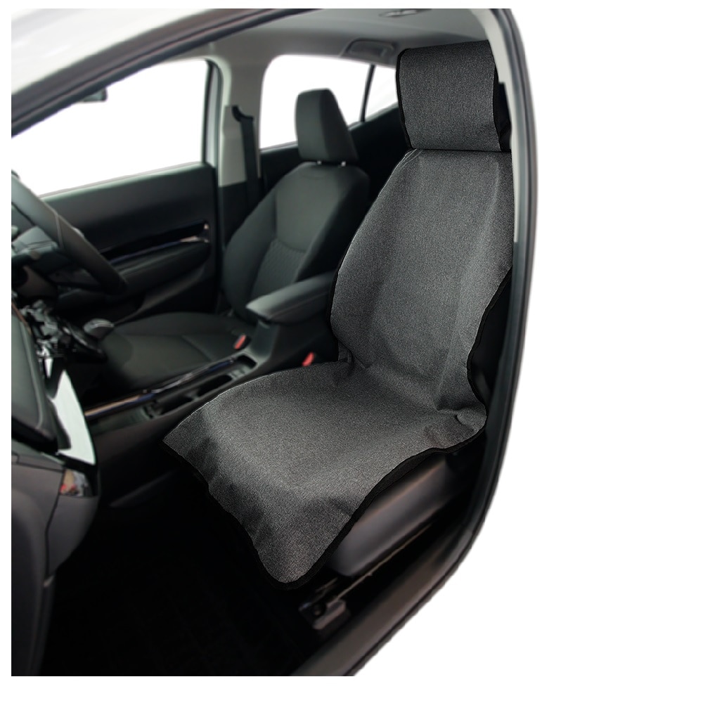 錦産業 シートカバー 防水デニム  ブラック BO2851