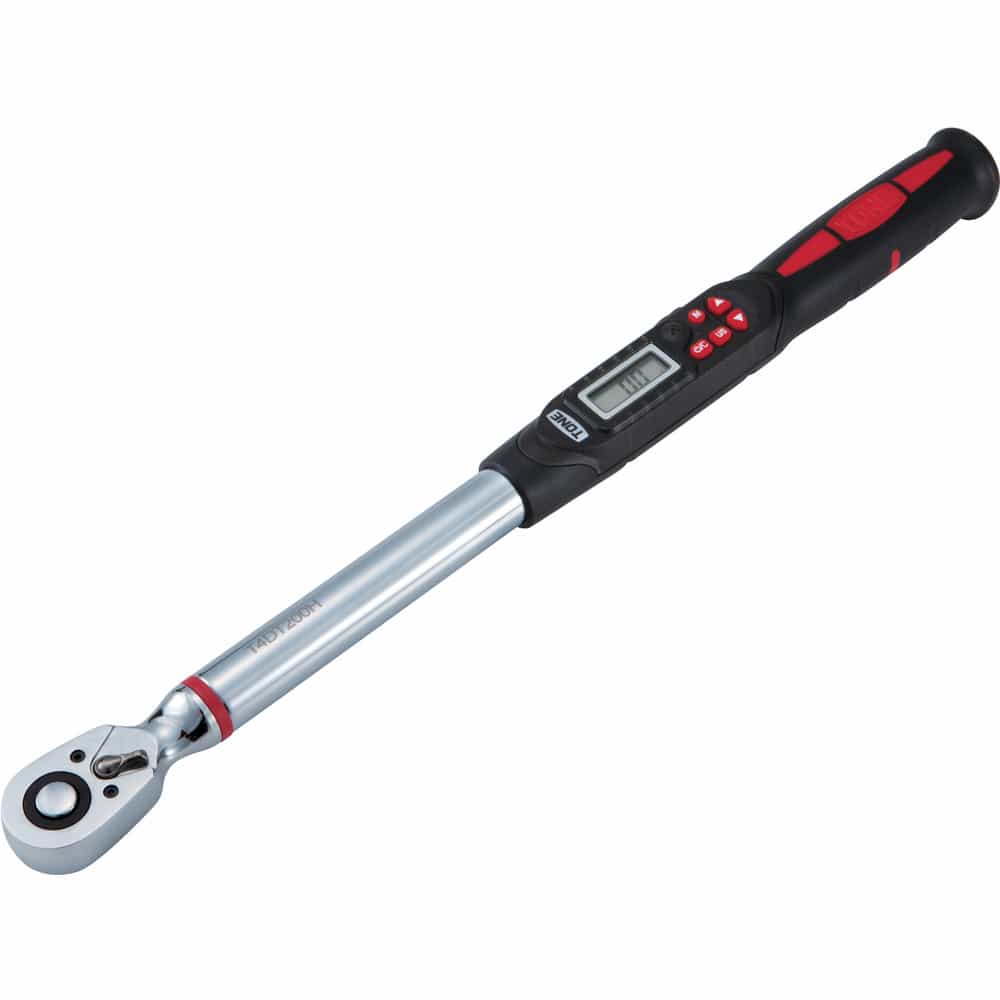 TONE トルクレンチ（デジタル式） ラチェットデジトルク 【直送品】 返品・キャンセル・他商品と同時購入は不可