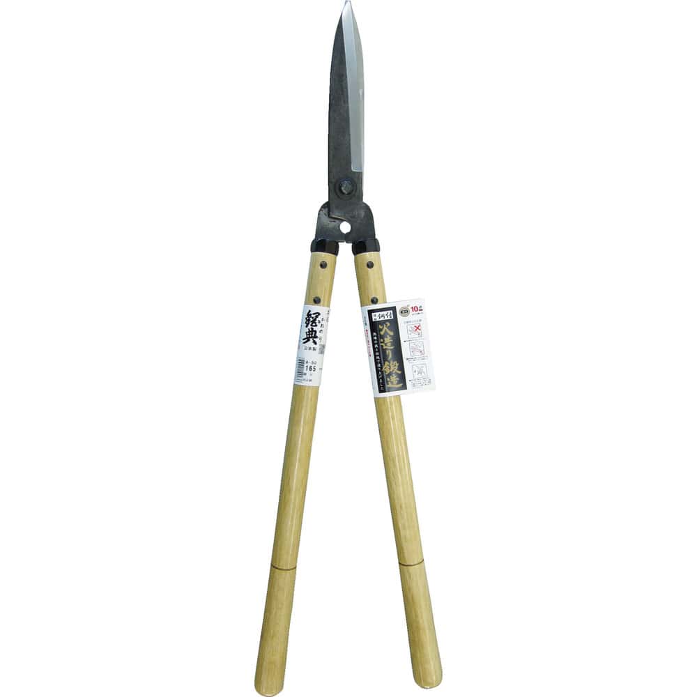 A50 鋼典 刈込鋏 鋼付 尺5樫柄入れ メーカー直送 ▼返品・キャンセル不可【他商品との同時購入不可】