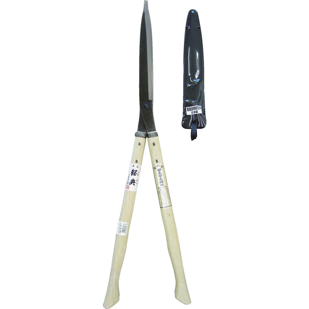 A32 鋼典 刈込鋏 安来鋼付止ナシ 430mmコブ付和釘樫 メーカー直送 ▼返品・キャンセル不可【他商品との同時購入不可】