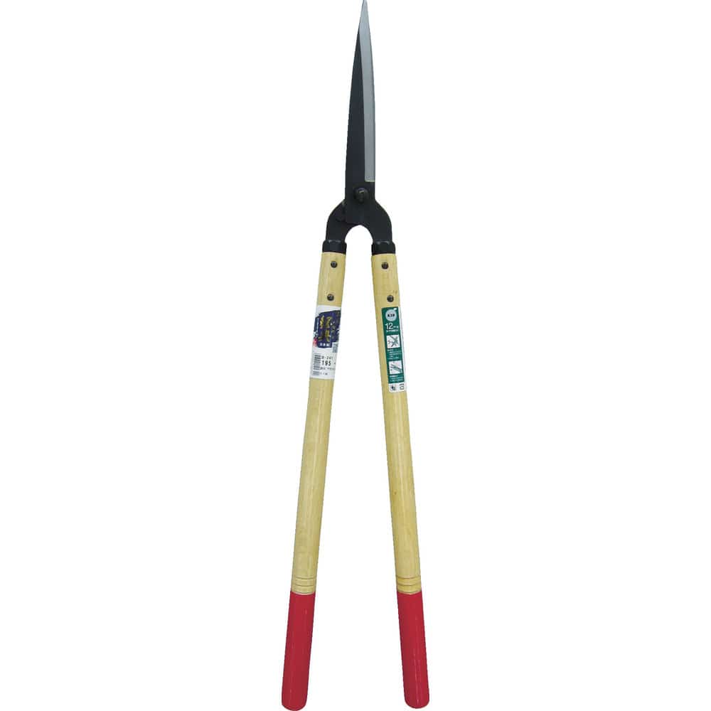 鋼典 刈込ハサミ 調質 又開（門型） 刈込鋏 尺7赤塗り柄入 メーカー直送 ▼返品・キャンセル不可【他商品との同時購入不可】