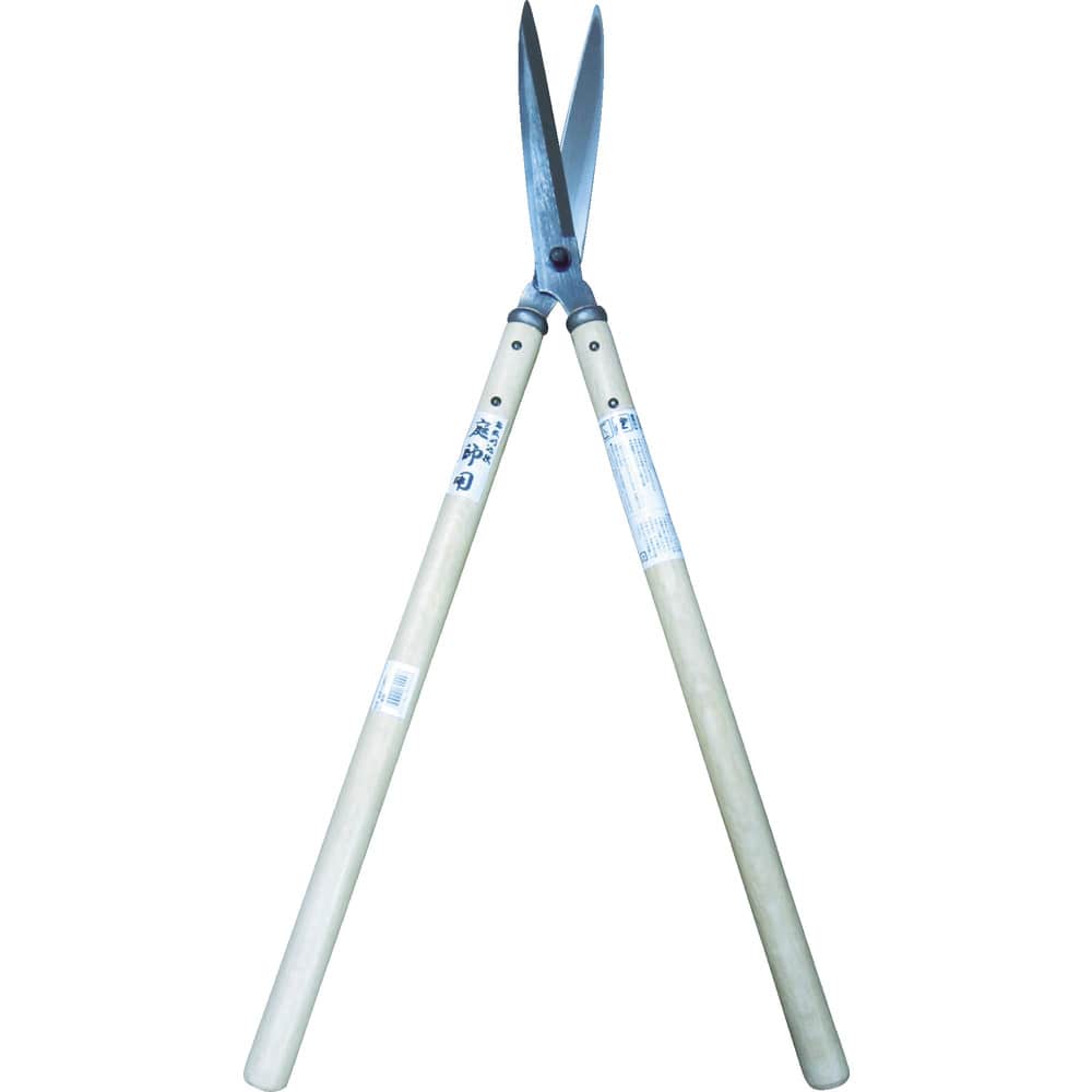 A82 鋼典 刈込鋏 庭師ネジ式 尺7白樫 メーカー直送 ▼返品・キャンセル不可【他商品との同時購入不可】