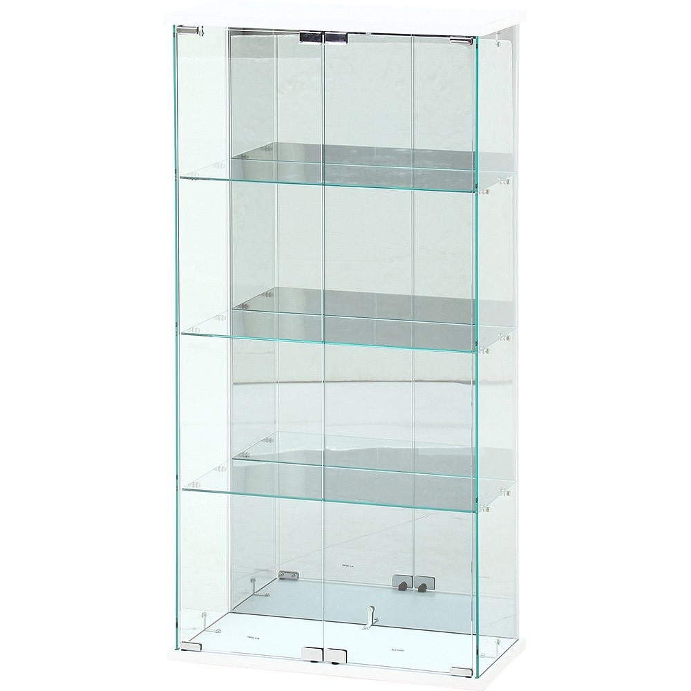 ガラスコレクションケース BAAL ワイド WH 63937 メーカー直送 ▼返品・キャンセル不可[他商品との同時購入不可]