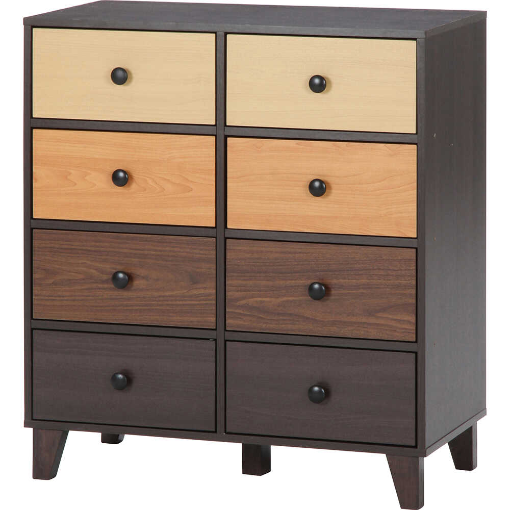 ウッドグラデーション　チェスト　96302　メーカー直送 ▼返品・キャンセル不可【他商品との同時購入不可】