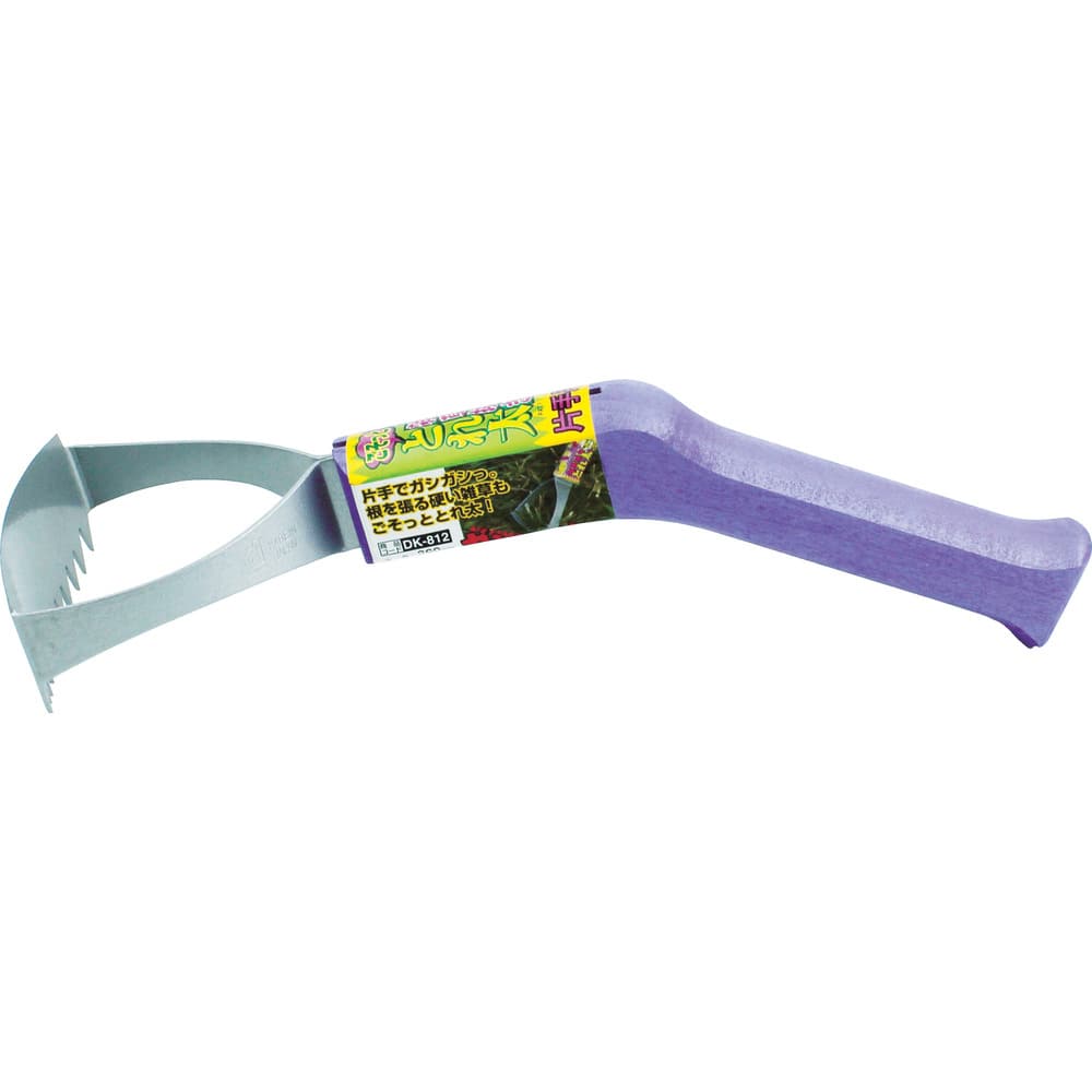 DK812 ドウカン 草削 雑草とれ太 木柄片手用 メーカー直送 ▼返品・キャンセル不可【他商品との同時購入不可】