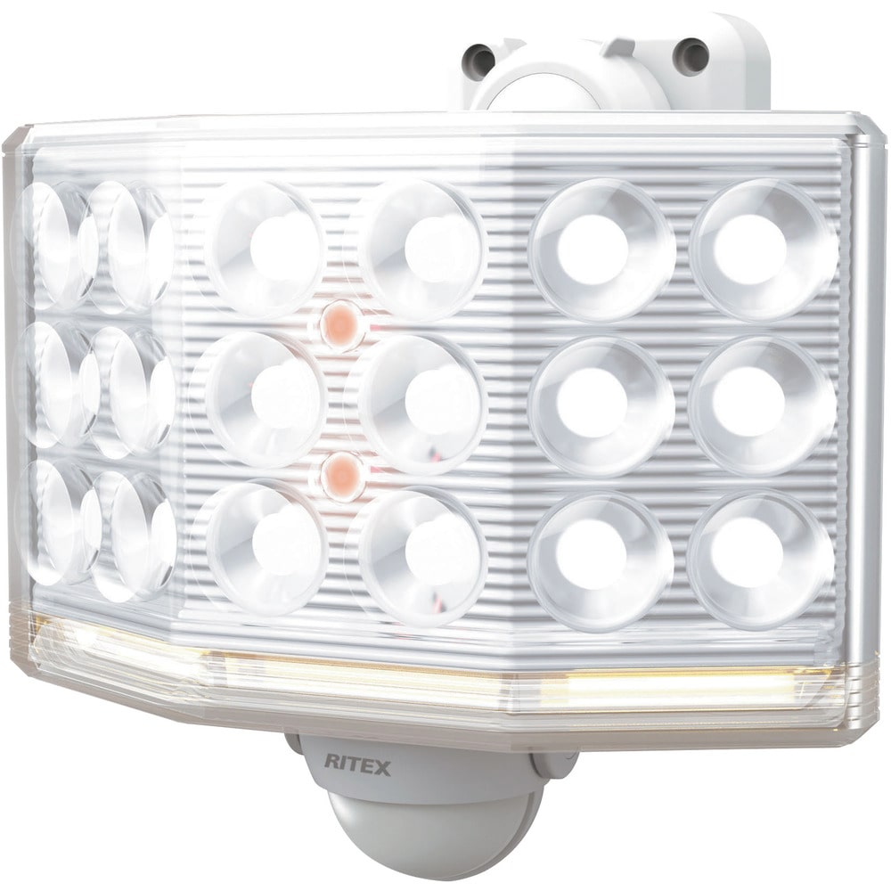 18W ワイド フリーアーム式 センサーライト LEDAC1018 メーカー直送 ▼返品・キャンセル不可[他商品との同時購入不可]