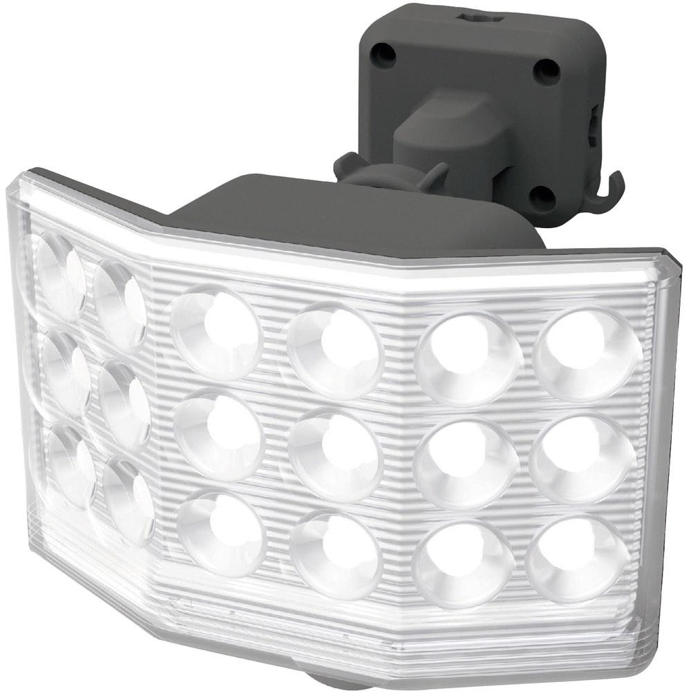 9W ワイド フリーアーム式 センサーライト LED170 メーカー直送 ▼返品・キャンセル不可[他商品との同時購入不可]
