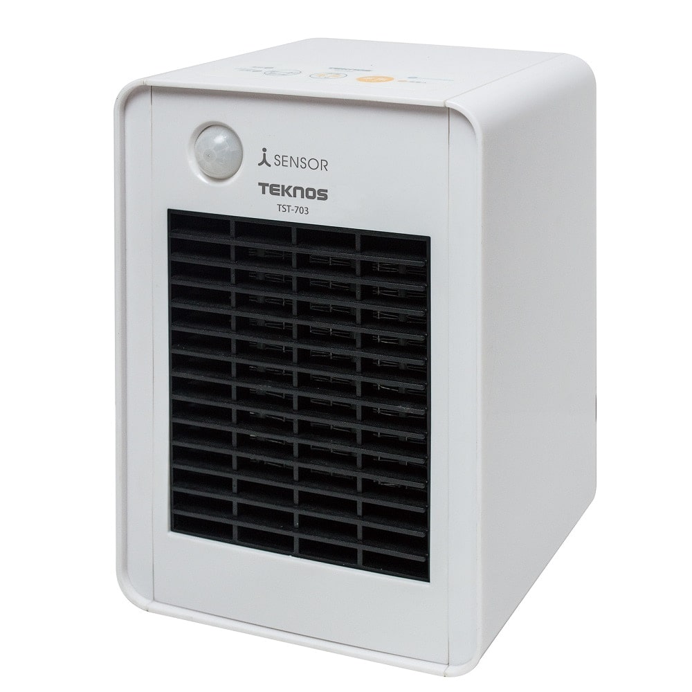 TST-708 ミニセラミックファンヒーター人感700W メーカー直送 ▼返品・キャンセル不可[他商品との同時購入不可]