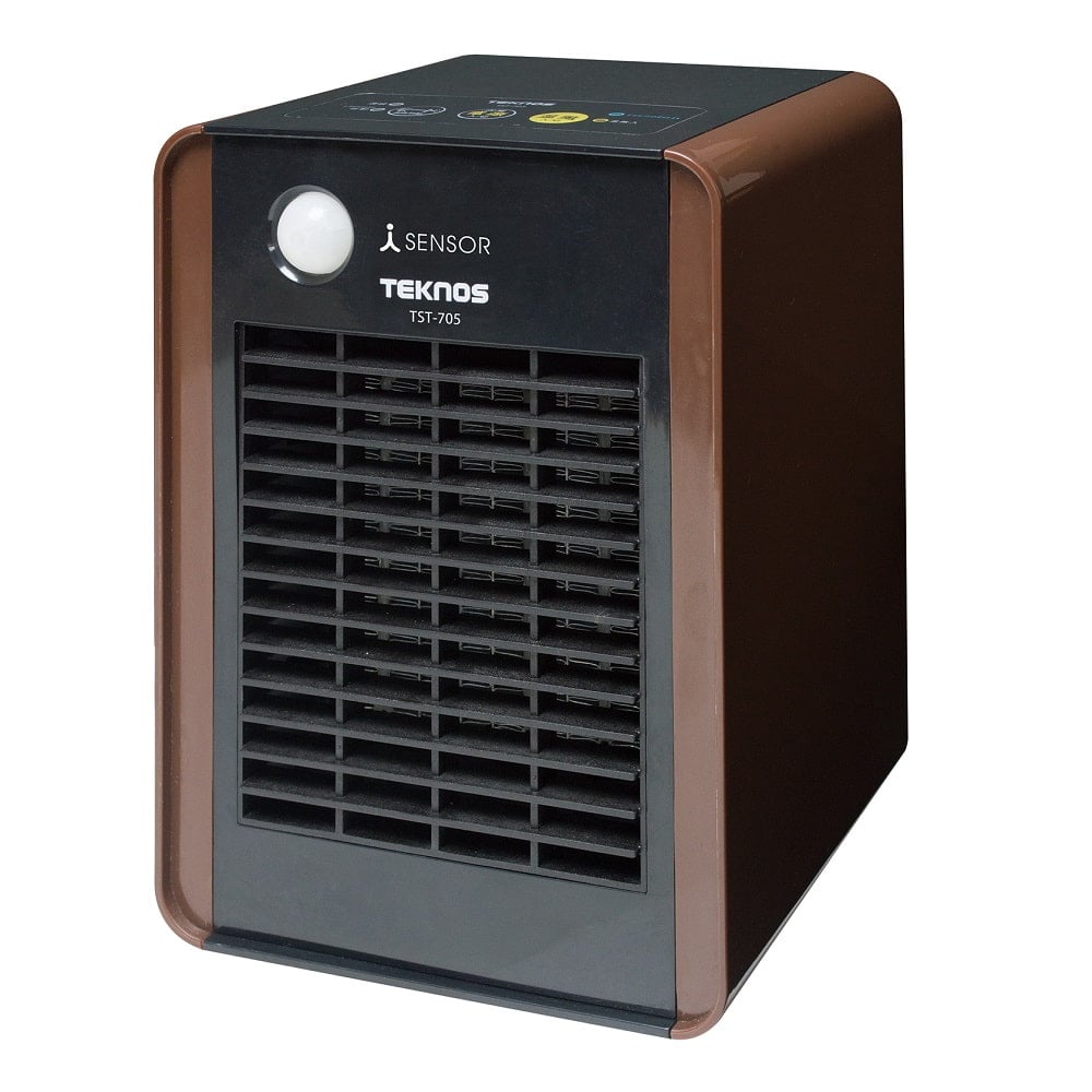 TST-709 ミニセラミックファンヒーター人感700W メーカー直送 ▼返品・キャンセル不可[他商品との同時購入不可]
