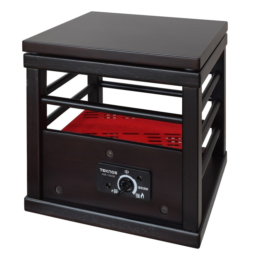 ASK-105DB 就寝用コタツ100W天板付 メーカー直送 ▼返品・キャンセル不可[他商品との同時購入不可]