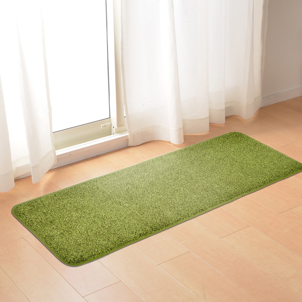 リアル芝生風のやわらかマット シーヴァ  45×120  メーカー直送▼返品・キャンセル不可[他商品との同時購入不可]