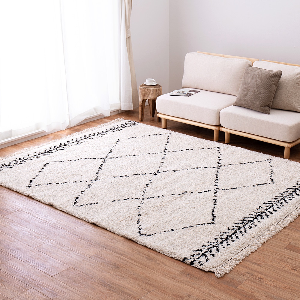 ベルギー製 ウィルトンラグ BOHO ベニワレン133×190  メーカー直送▼返品・キャンセル不可[他商品との同時購入不可]