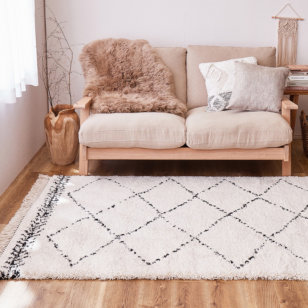 ベルギー製 ウィルトンラグ BOHO ベニワレン200×250  メーカー直送▼返品・キャンセル不可[他商品との同時購入不可]