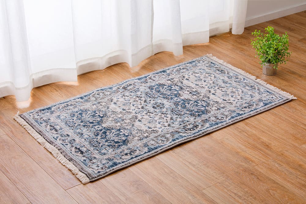 トルコ製 ウィルトン織の玄関マット RAKKAS 70×125cm メーカー直送 ▼返品・キャンセル不可【他商品との同時購入不可