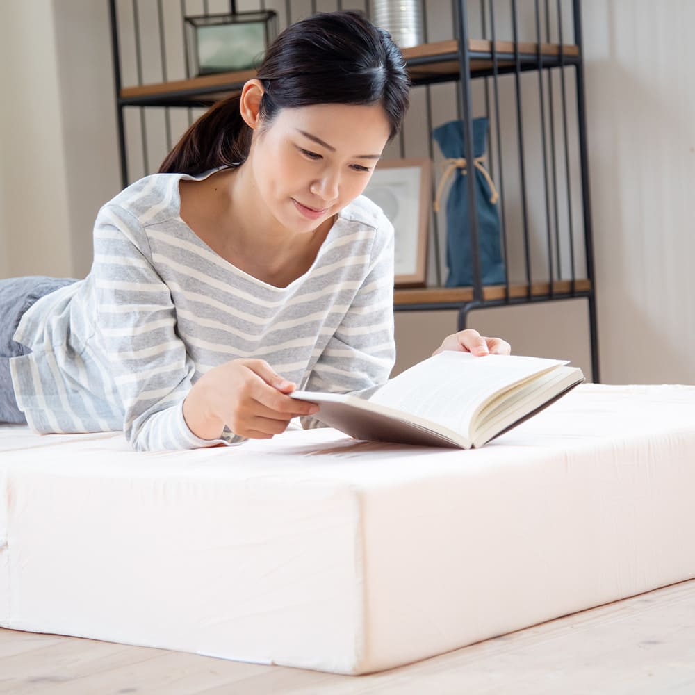 折り畳み高反発マットレス17cm セミダブル メーカー直送 ▼返品・キャンセル不可[他商品との同時購入不可]