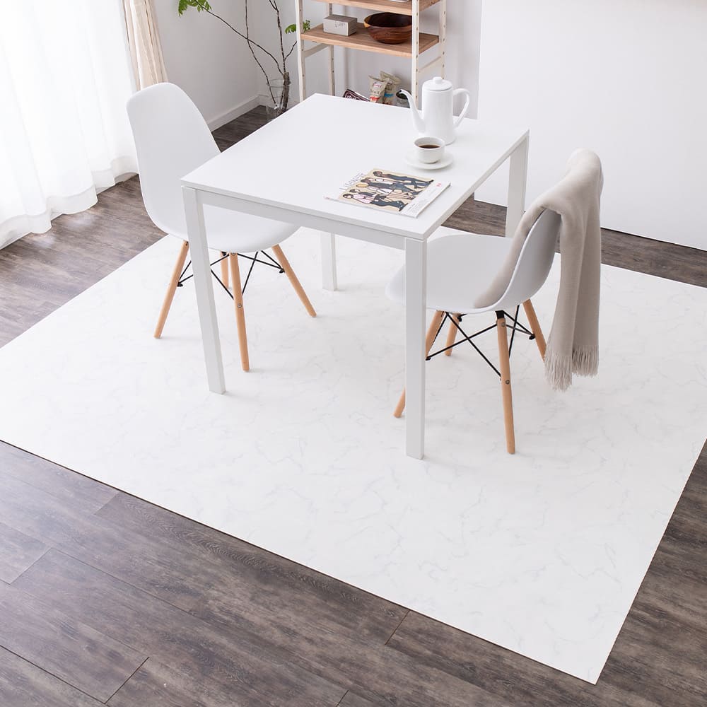 水拭きできるクッションフロア 大理石 182×180 メーカー直送 ▼返品・キャンセル不可【他商品との同時購入】