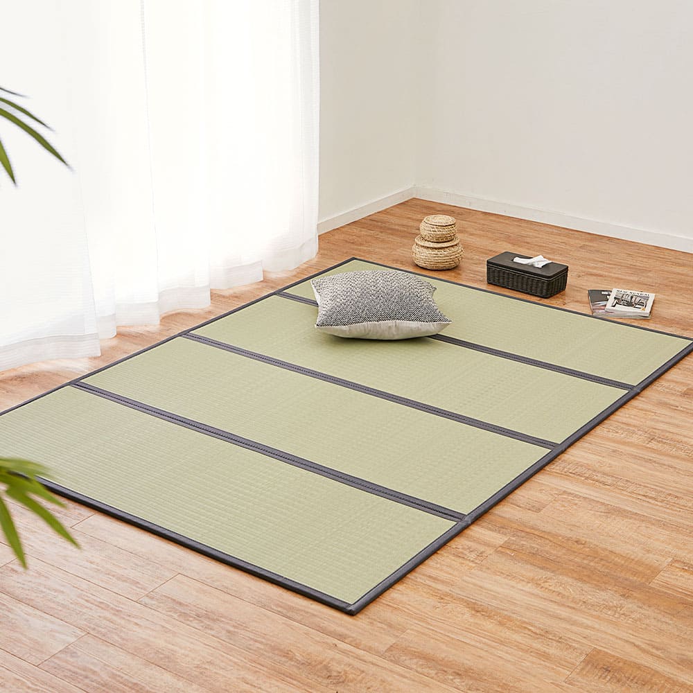 折り畳める 水拭きできる畳マットレス 伏見 セミダブル メーカー直送 ▼返品・キャンセル不可【他商品との同時購入不可】