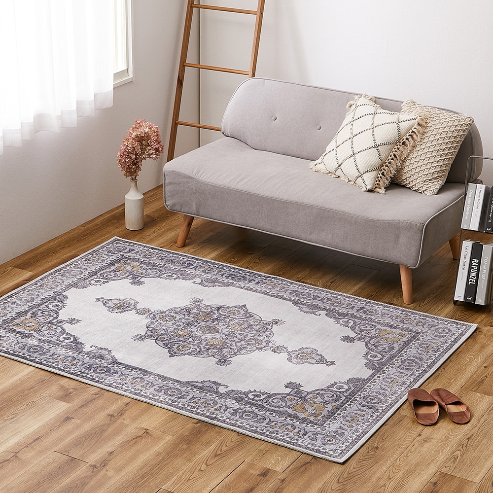 ソフトフランネルラグ オッタ 130×190cm メーカー直送▼返品・キャンセル不可[他商品との同時購入不可]