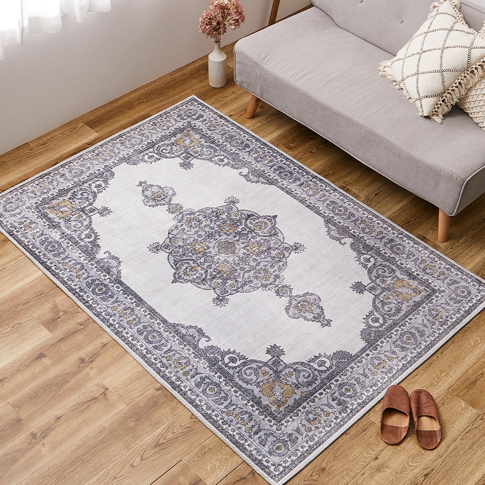 ソフトフランネルラグ オッタ  190×240cm メーカー直送▼返品・キャンセル不可[他商品との同時購入不可]