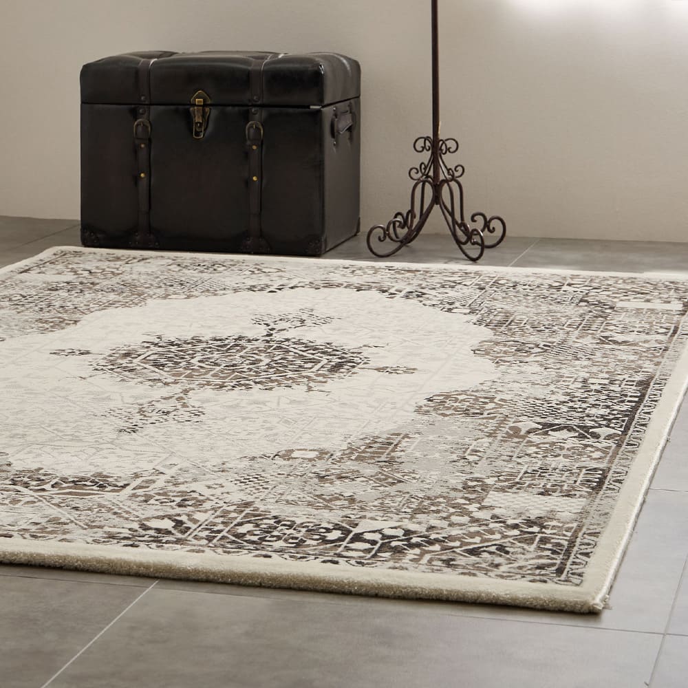 エジプト製 ウィルトンラグ ガーランド 200×250 メーカー直送 ▼返品・キャンセル不可【他商品との同時購入不可】