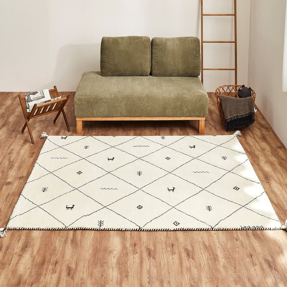 GABBEH D22 140X200 140×200cm メーカー直送 ▼返品・キャンセル不可【他商品との同時購入不可】