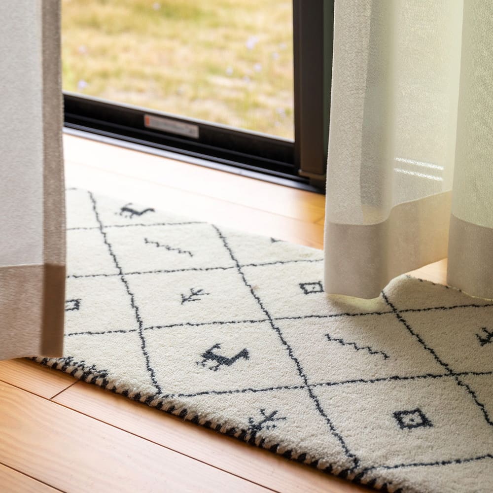 GABBEH D22 40X120 メーカー直送 ▼返品・キャンセル不可【他商品との同時購入不可】